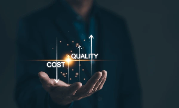 cost reduction concept quality increase 600nw 2427960025